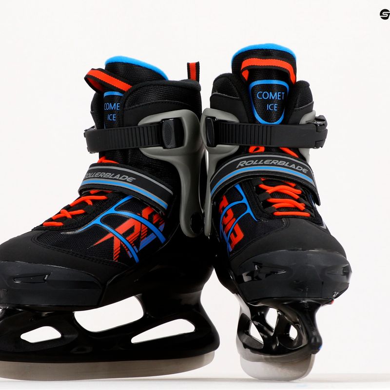 Pattini da bambino Rollerblade Comet bianco/argento 9