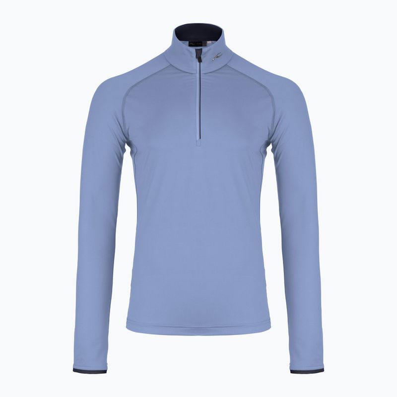 Felpa da sci da uomo KJUS Feel Midlayer Half Zip nettuno/spazio profondo