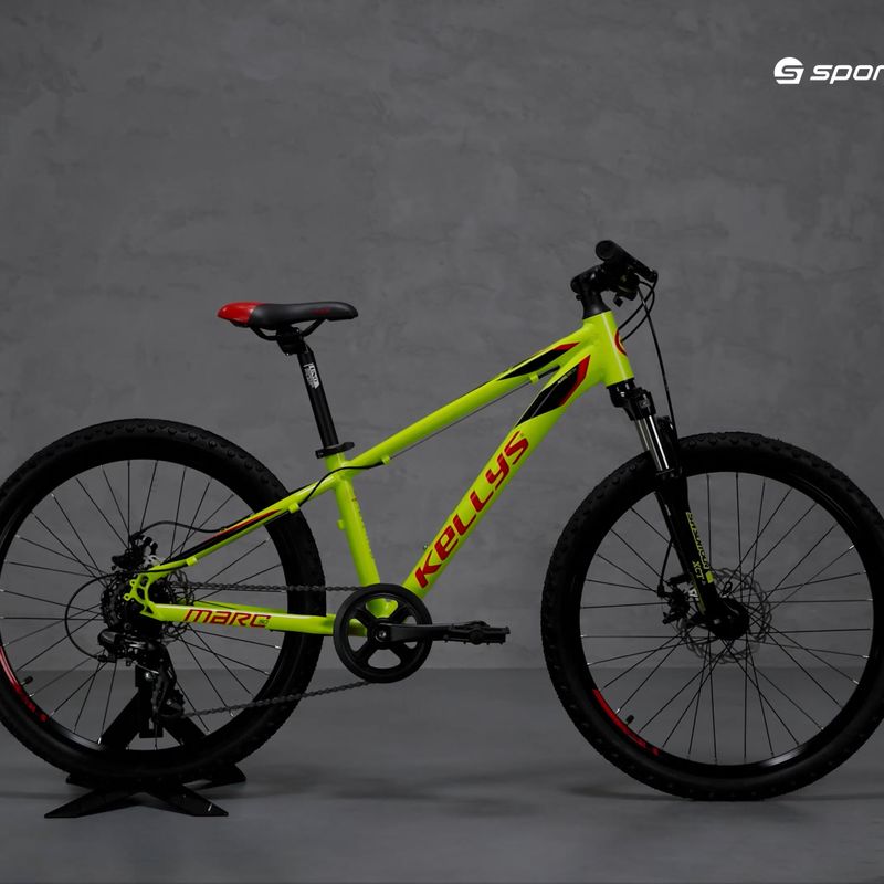 Bicicletta per bambini Kellys Marc 50 24" giallo 3