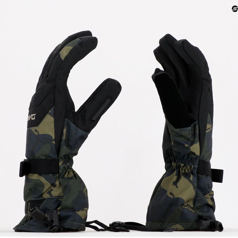 Guanto da snowboard Dakine Scout Glove cascade camo uomo 11
