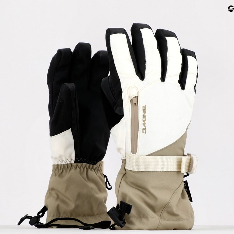 Guanto da snowboard Dakine Sequoia Gore-Tex donna tortora/pietra 11