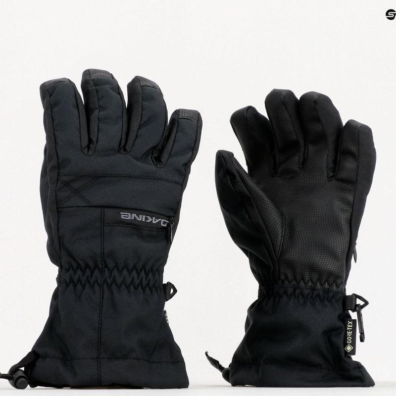 Guanto da snowboard Dakine Avenger Gore-Tex da bambino, nero 6