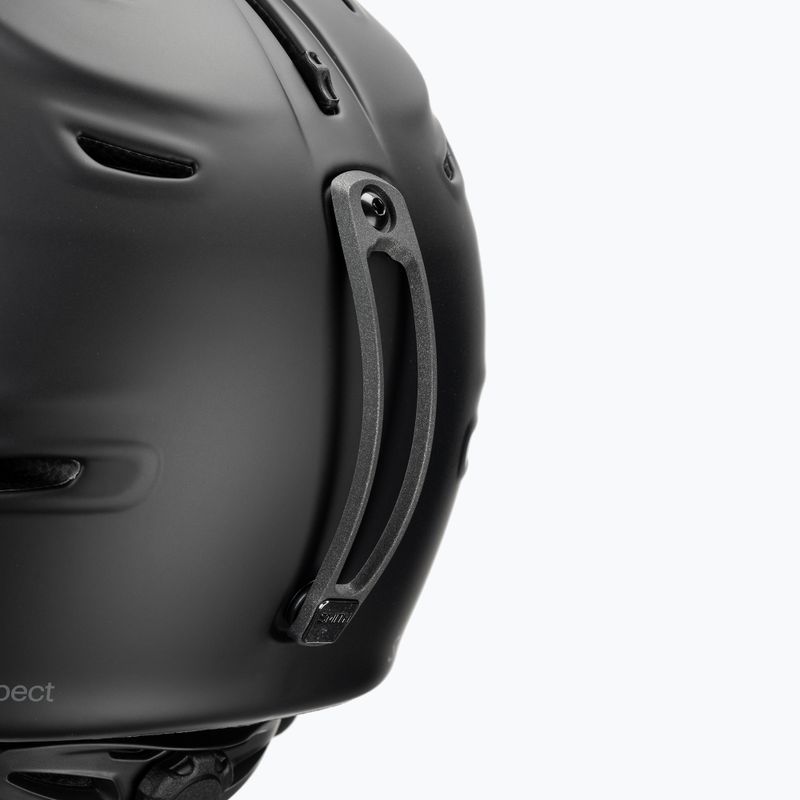 Casco da sci Smith Aspect nero opaco 7