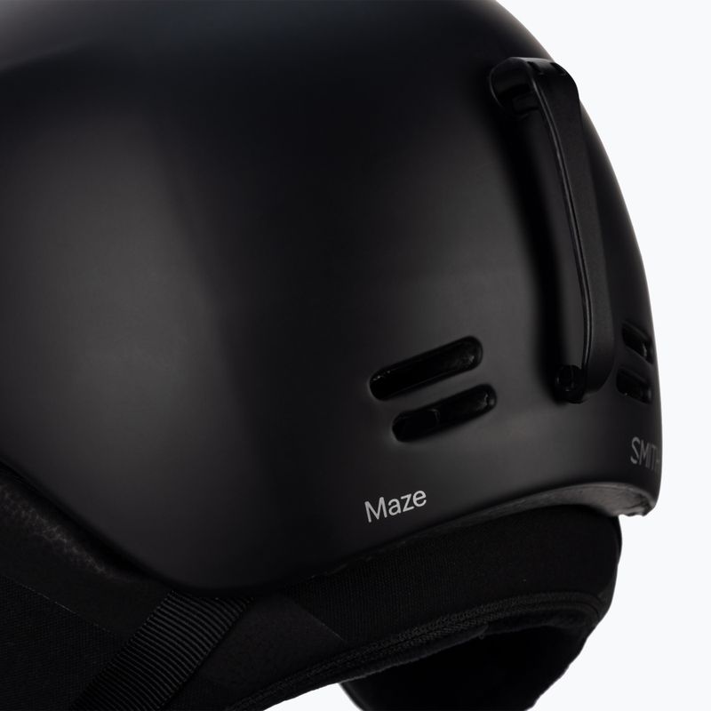 Casco da sci Smith Maze nero opaco 7