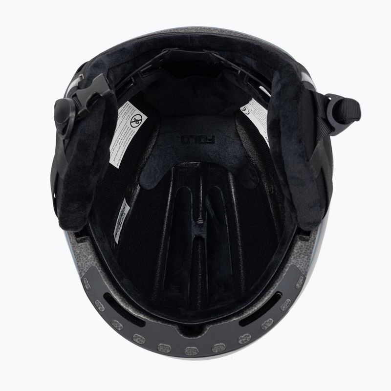 Casco da sci Smith Maze antracite opaco 5