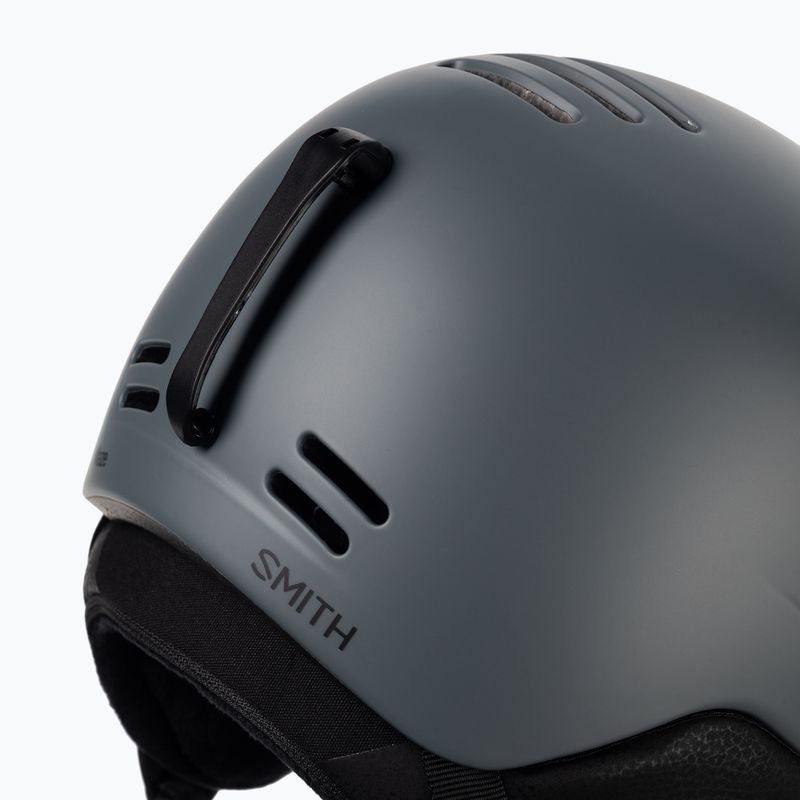 Casco da sci Smith Maze antracite opaco 7