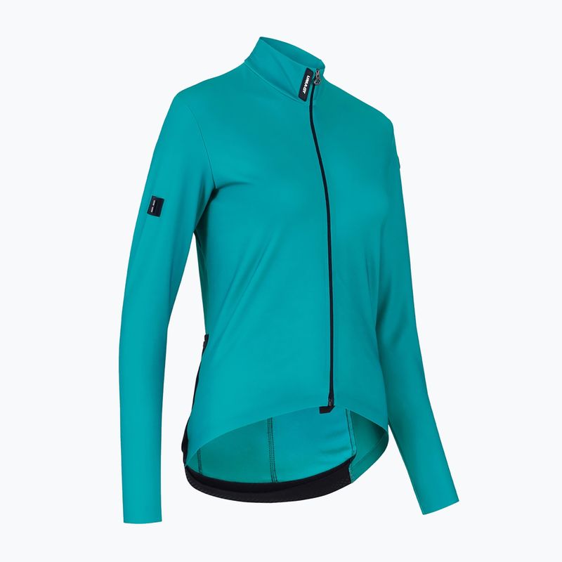 Maglia ciclismo donna ASSOS Uma GT Maglia Primavera Autunno C2 verde turchese 2