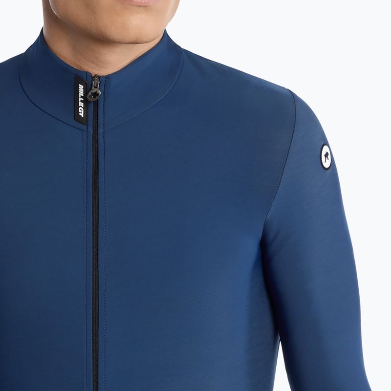 Maglia uomo ASSOS Mille GT Primavera Autunno C2 blu pietra 8
