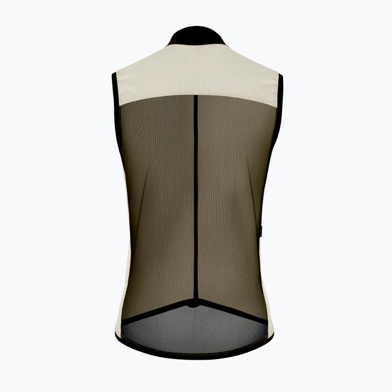 Gilet da ciclismo ASSOS Mille GT C2 Wind moon sand da uomo 4