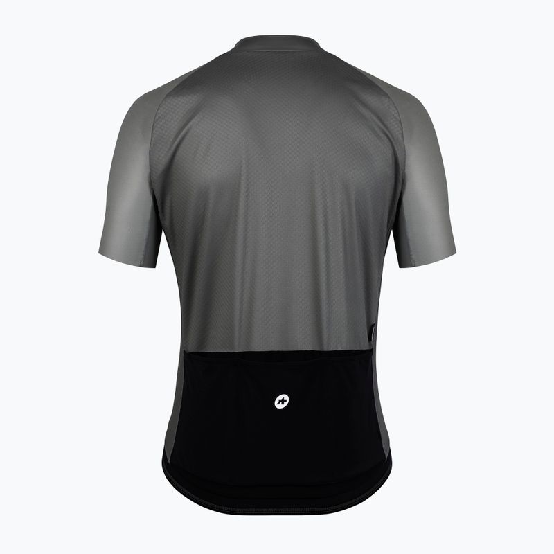Maglia da ciclismo ASSOS Mille GT C2 EVO grigio roccia da uomo 2