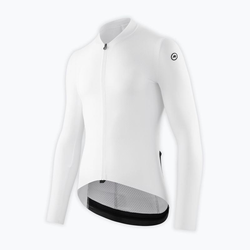 Manica lunga ciclismo uomo ASSOS Mille GT S11 bianco 4