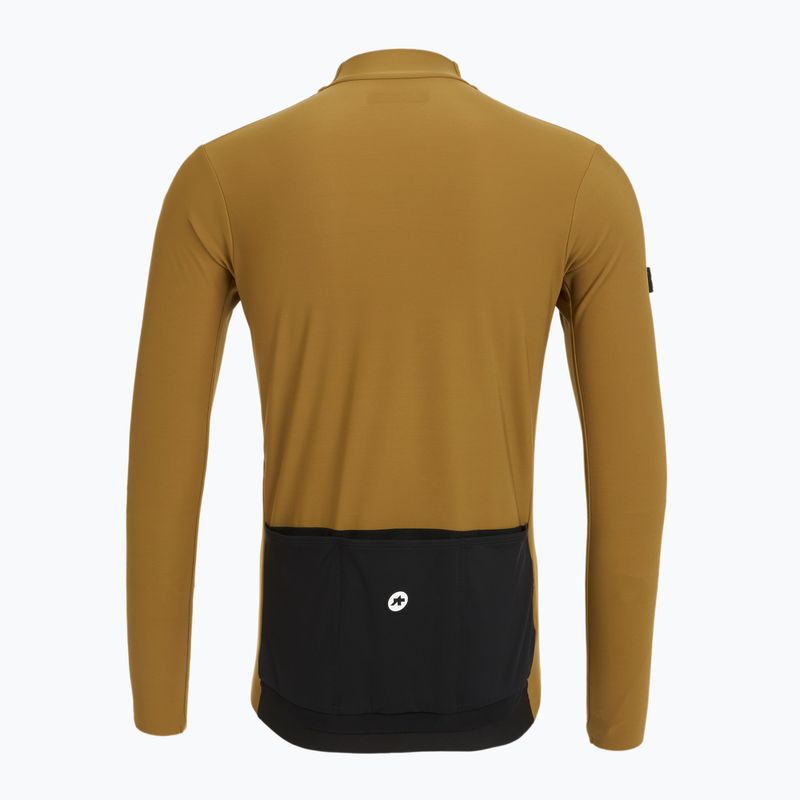 Felpa ciclismo uomo ASSOS Mille GT Spring Fall C2 bronzo cenere 2