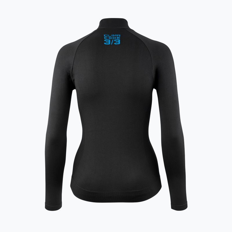 Ciclismo donna manica lunga ASSOS Winter Skin Layer P1 W nero 2