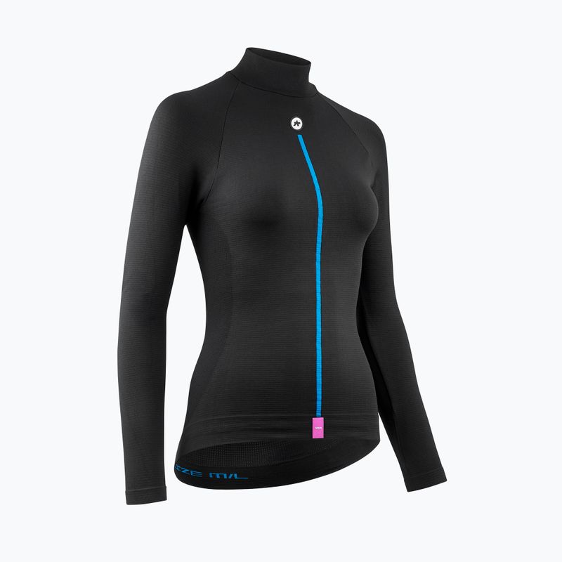 Ciclismo donna manica lunga ASSOS Winter Skin Layer P1 W nero 3