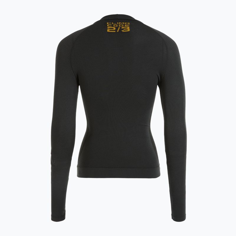 Ciclismo donna manica lunga ASSOS Spring Fall Skin Layer P1 W grigio antracite 2