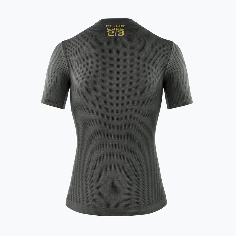 Maglia ciclismo ASSOS Spring Fall Skin Layer P1 uomo grigio antracite 2