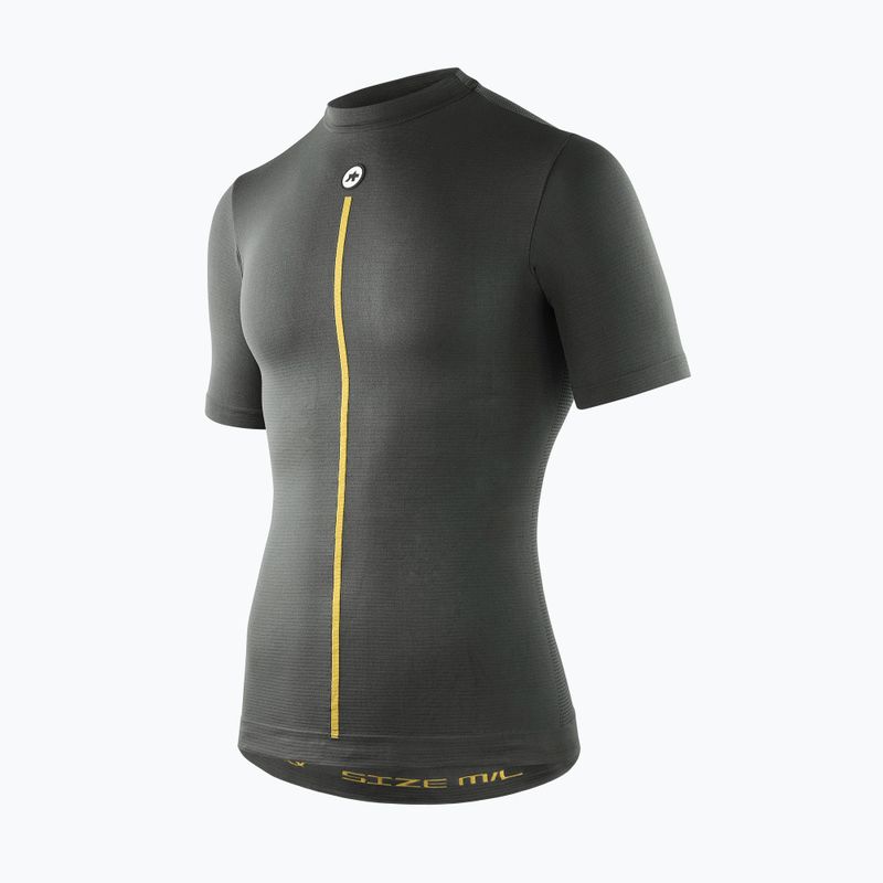 Maglia ciclismo ASSOS Spring Fall Skin Layer P1 uomo grigio antracite 4