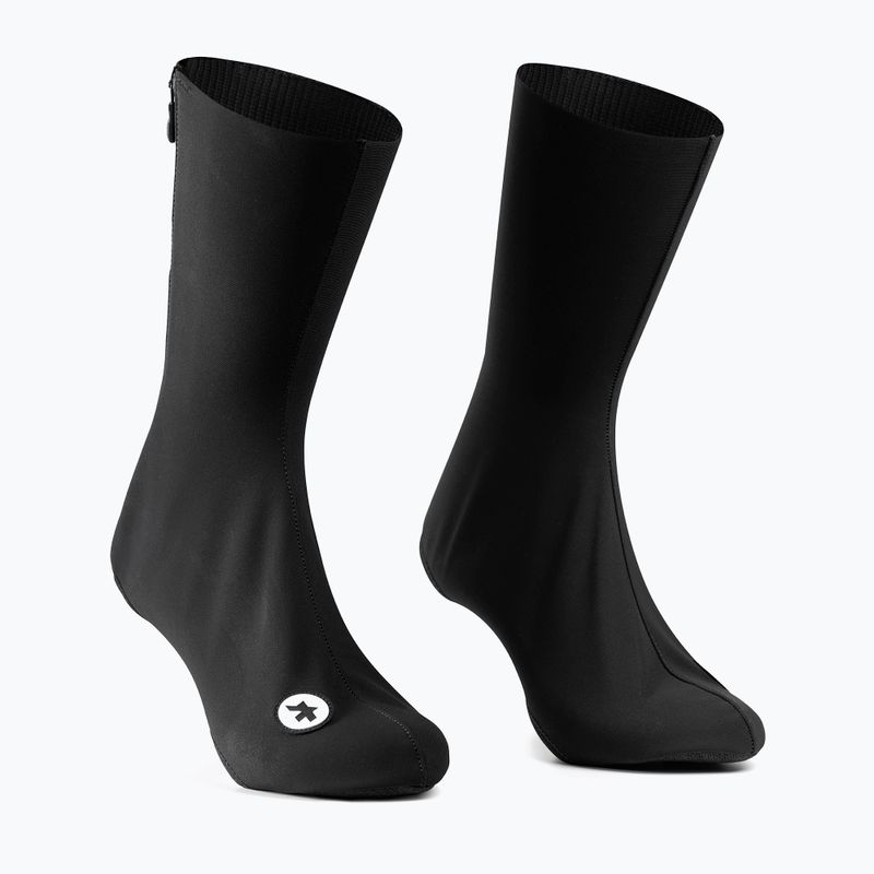 ASSOS GT Winter Booties Evo nero protezioni per stivali da ciclismo