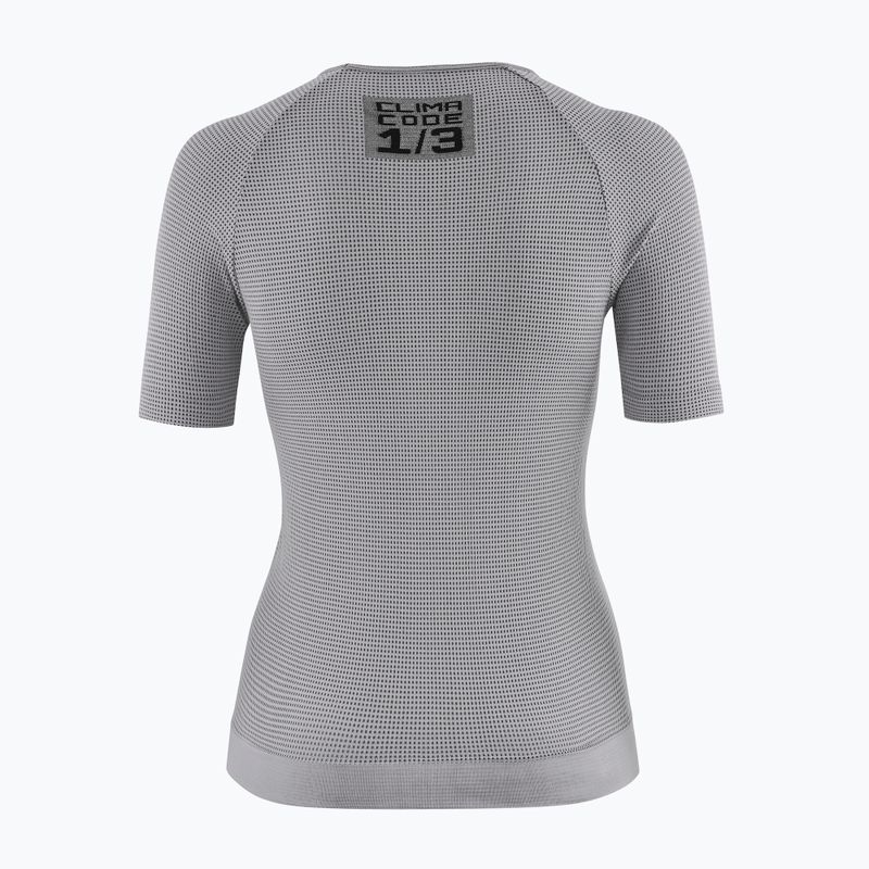 Felpa ciclismo donna ASSOS Summer Skin Layer P1 W grigio 2