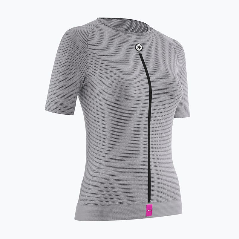 Felpa ciclismo donna ASSOS Summer Skin Layer P1 W grigio 3