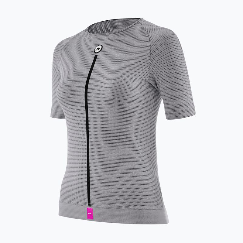 Felpa ciclismo donna ASSOS Summer Skin Layer P1 W grigio 4