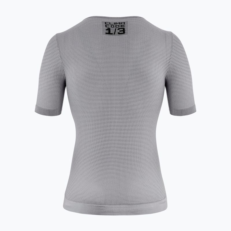 Felpa ciclismo uomo ASSOS Summer Skin Layer P1 grigio 2