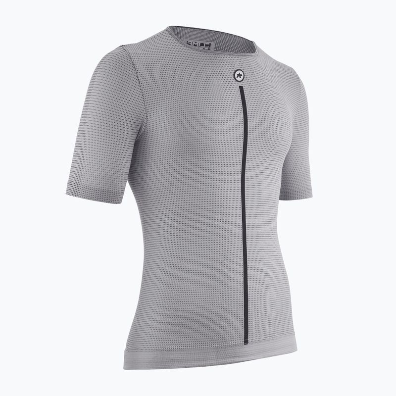 Felpa ciclismo uomo ASSOS Summer Skin Layer P1 grigio 3