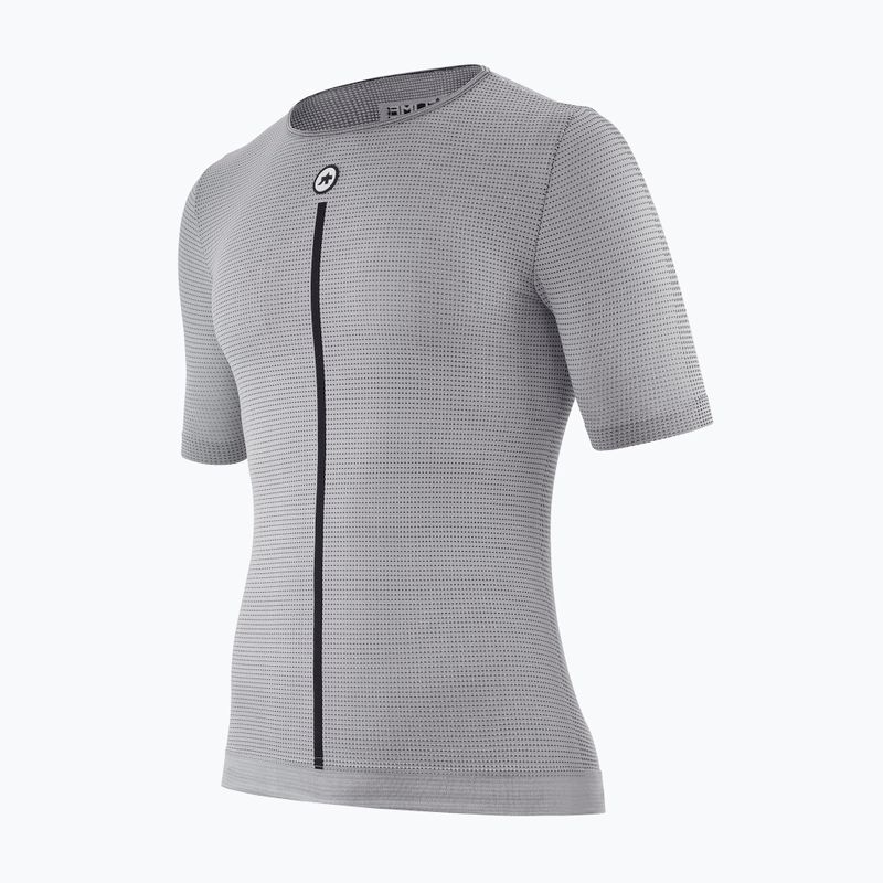 Felpa ciclismo uomo ASSOS Summer Skin Layer P1 grigio 4