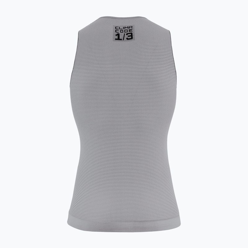 Felpa ciclismo uomo ASSOS Summer NS Skin Layer P1 grigio 2