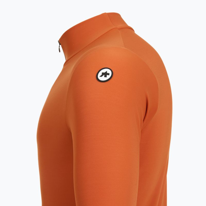 Felpa da ciclismo da uomo ASSOS Mille GT Spring Fall C2 marrone ruggine 4
