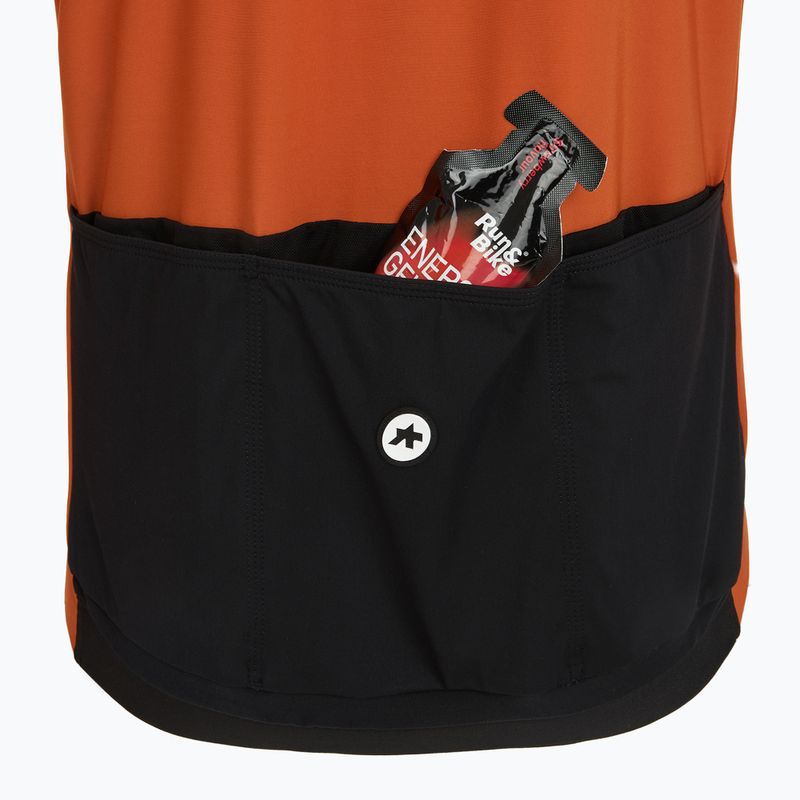 Felpa da ciclismo da uomo ASSOS Mille GT Spring Fall C2 marrone ruggine 6