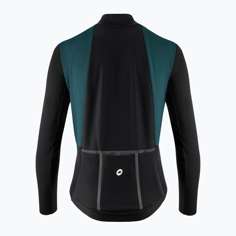 Giacca da ciclismo da uomo ASSOS Mille GT Hashoogi 3/3 Winter S11 foundation verde 2