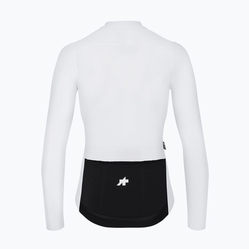 Maglia a maniche lunghe da ciclismo da uomo ASSOS Mille GT S11 EVO white 2
