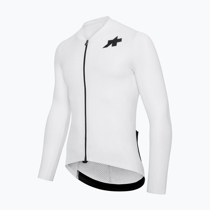 Maglia a maniche lunghe da ciclismo da uomo ASSOS Mille GT S11 EVO white 4