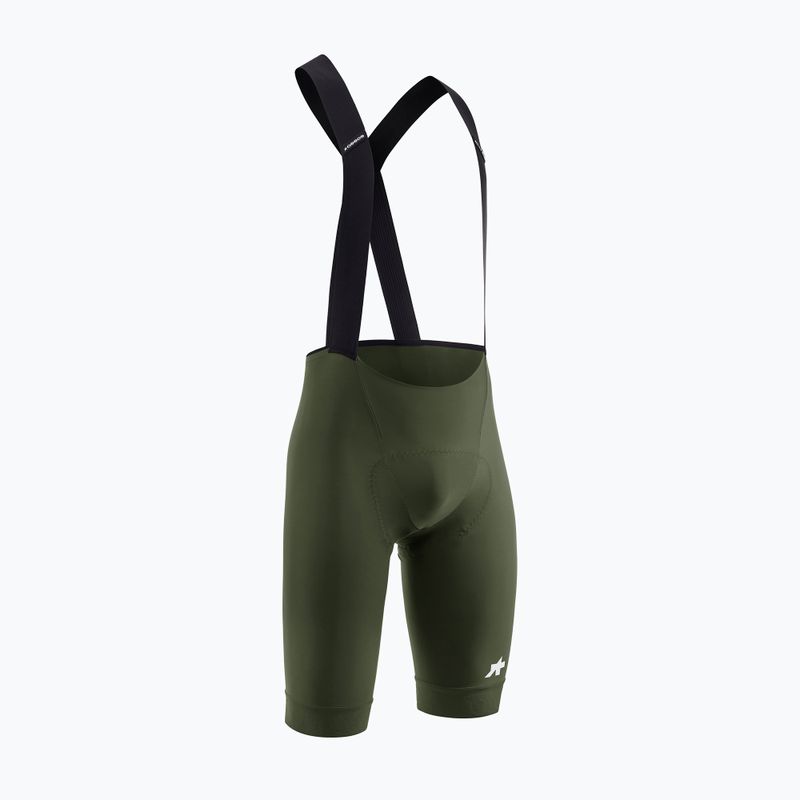 Pantaloncini da ciclismo da uomo ASSOS Mille GT S11 Bib Shorts moss green 3