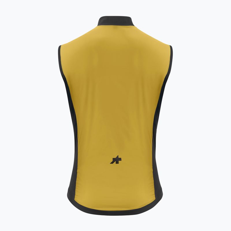 Gilet da ciclismo da uomo ASSOS Mille GT Wind S11 golden yellow 2