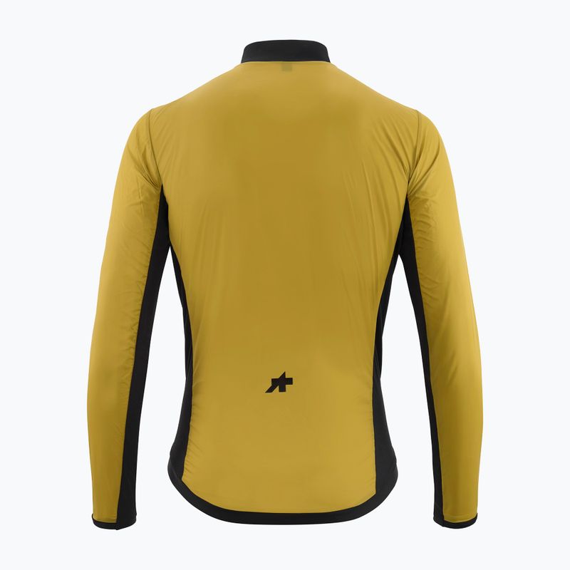 Giacca da ciclismo da uomo ASSOS Mille GT Wind S11 golden yellow 2