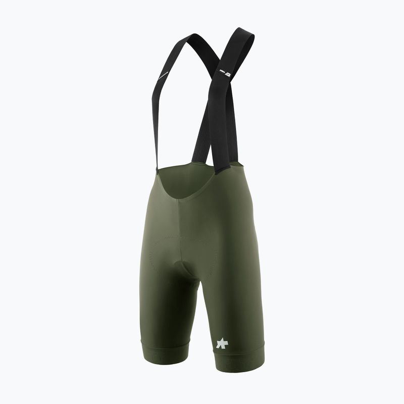 Pantaloncini da ciclismo da donna ASSOS Uma GT S11 Bib Shorts W moss green 4