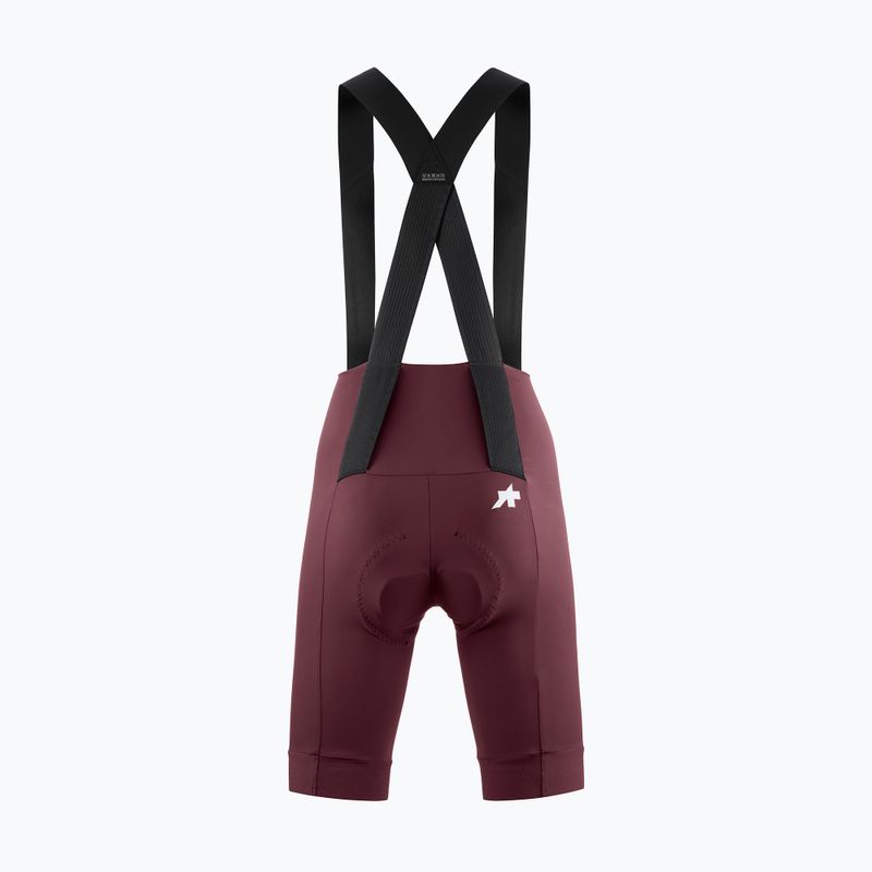 Pantaloncini da ciclismo da donna ASSOS Uma GT S11 Bib Shorts W burgundy red 2