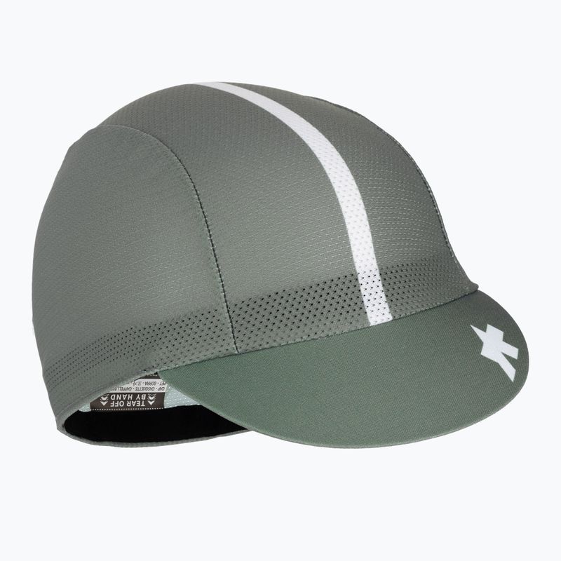 Cappellino da ciclismo con visiera ASSOS Endurance P1 edge green 5