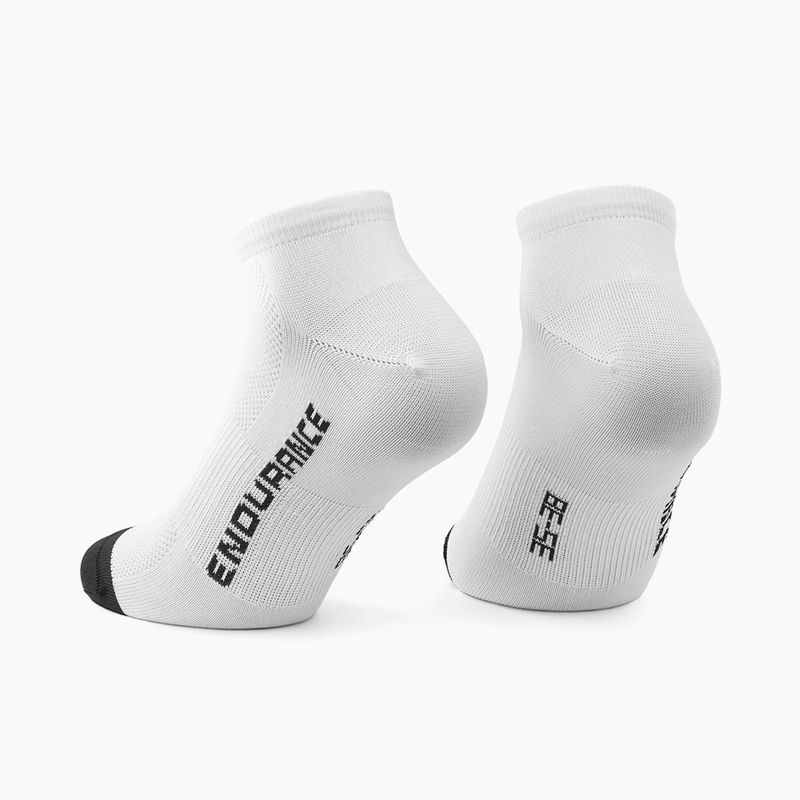 Calzini ASSOS Endurance S11 Low white 2