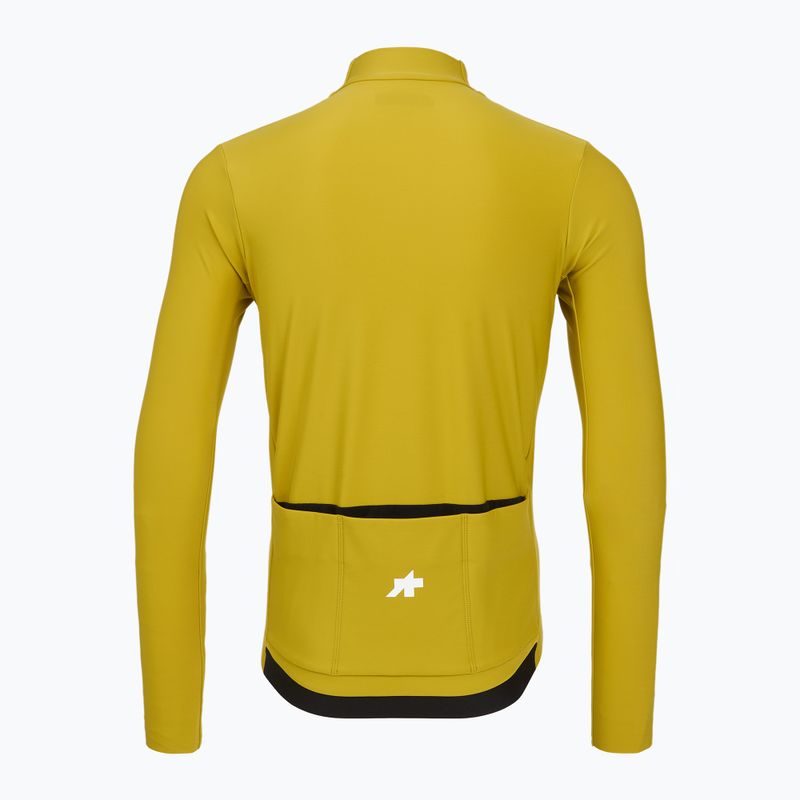 Longsleeve da ciclismo da uomo ASSOS Mille GT Spring Fall Jersey S11 golden yellow 2