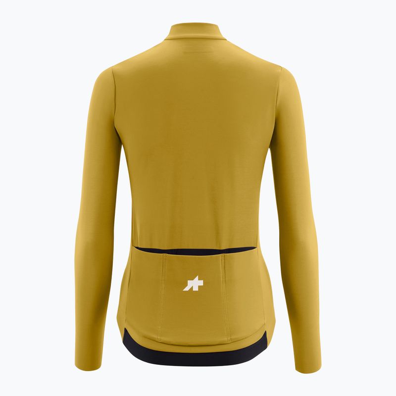 Longsleeve da ciclismo da donna ASSOS Mille GT Spring Fall Jersey S11 golden yellow 2