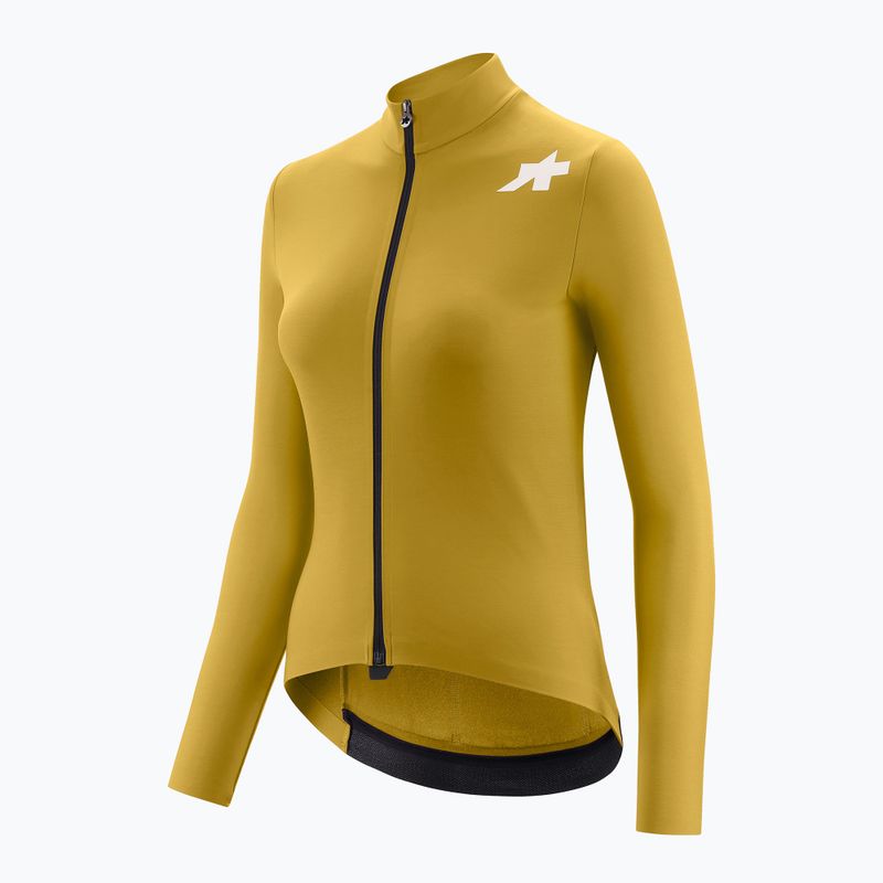 Longsleeve da ciclismo da donna ASSOS Mille GT Spring Fall Jersey S11 golden yellow 3