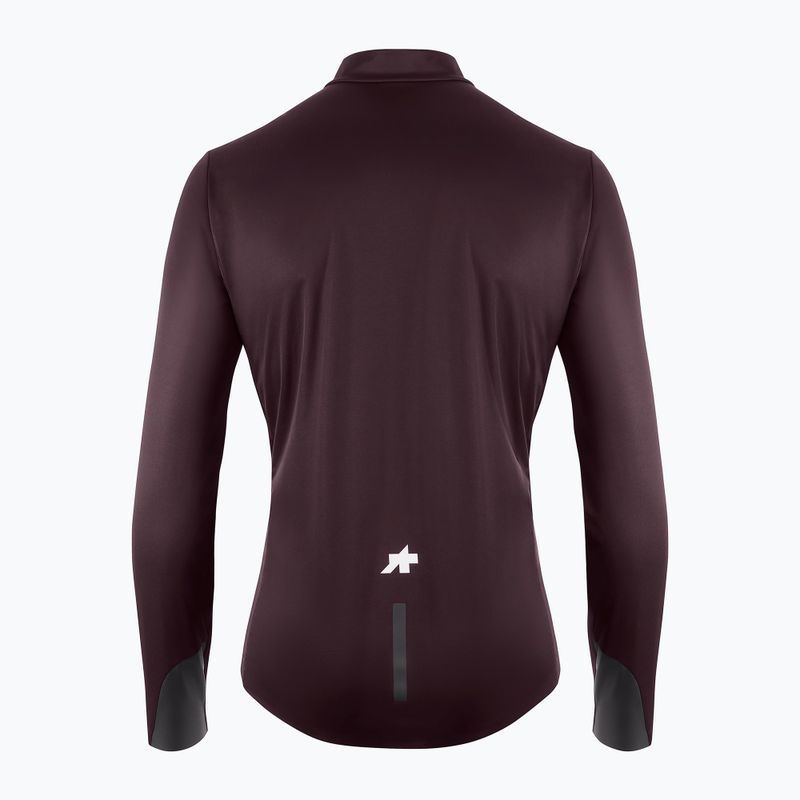 Giacca da ciclismo uomo ASSOS Mille GT Shell S11 Evo mulberry brown 2