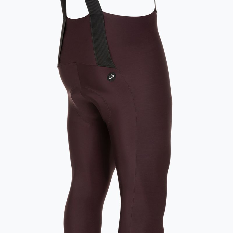Pantaloni da ciclismo da uomo ASSOS Mille GT Bib Tights S11 mulberry brown 4