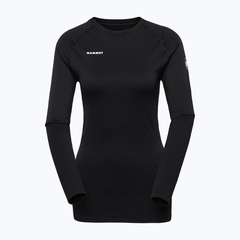 Maglia termica da donna Mammut All-Mountain Seamless BL Mid nero/bianco 4