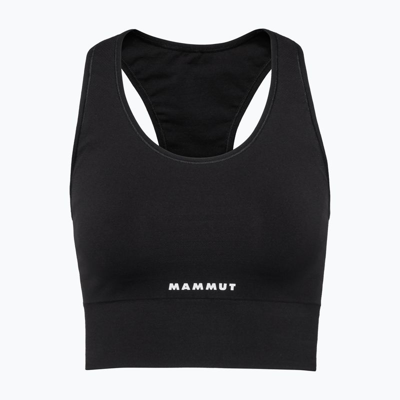 Reggiseno termico Mammut All-Mountain Seamless BL Sport black/white 4