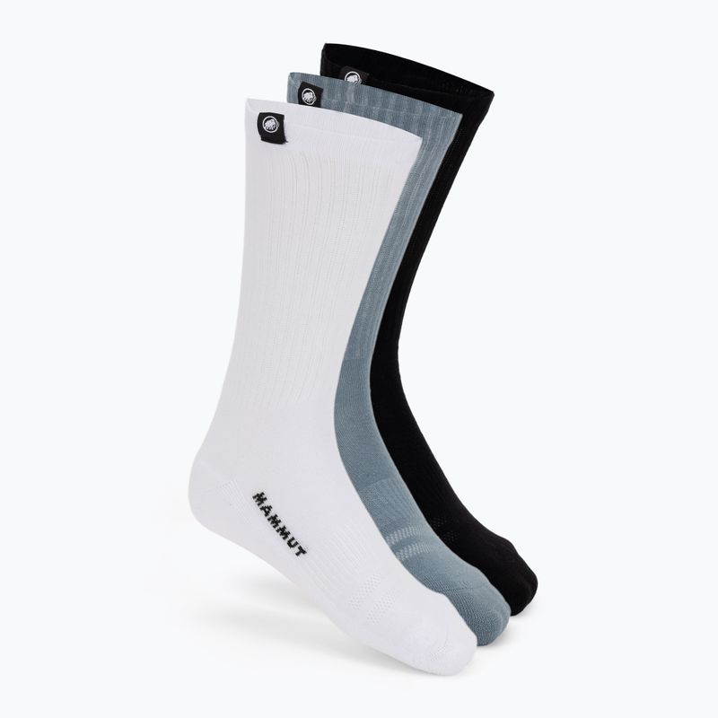 Calzini Mammut Everyday Crew 3 pairs black/strata/white