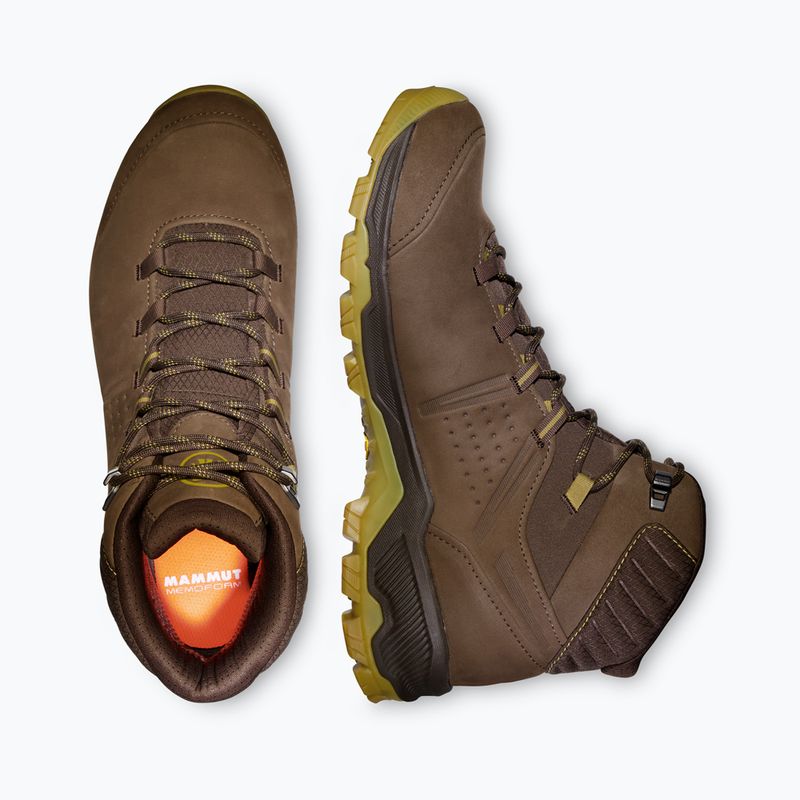 Scarpe da trekking Mammut Mercury IV Mid GTX Men moor/amber green 4